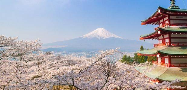 日本-富士山美景