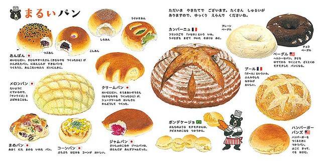 面包控只需看一眼便会觉得幸福…。世界面包大集合！“面包图鉴”